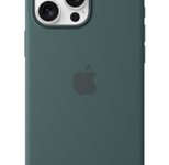 Apple Silikon Case iPhone 16 Pro Max mit MagSafe (seegrün)