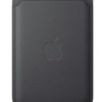 Apple iPhone Feingewebe Wallet mit MagSafe (schwarz)