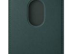 Apple iPhone Feingewebe Wallet mit MagSafe (dunkelgrün)