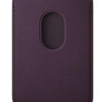 Apple iPhone Feingewebe Wallet mit MagSafe (brombeere)