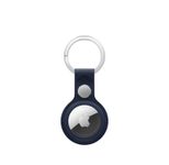Apple AirTag Schlüsselanhänger aus Feingewebe (tiefblau)