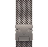 Apple Milanaise Armband Titan für Watch 49mm (natur) M