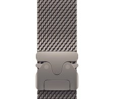 Apple Milanaise Armband Titan für Watch 49mm (natur) M