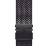 Apple Milanaise Armband Titan für Watch 49mm (schwarz) S