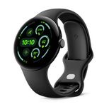 Google Pixel Watch 3 (LTE) Sportarmband 41mm, Schwarz/Schwarz