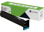 Lexmark Original Toner  cyan für MX953 CS963 CX96x XC96x
