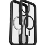 OtterBox Defender XT Clear Apple iPhone 16 Plus Dark Side - clear/black