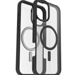 OtterBox React MagSafe Apple iPhone 16 Plus Black Crystal - clear/black