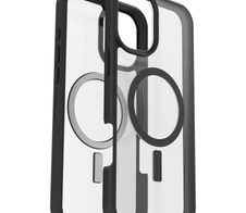 OtterBox React MagSafe Apple iPhone 16 Plus Black Crystal - clear/black