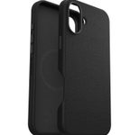 OtterBox Symmetry Cactus Leather Apple iPhone 16 Plus Noir Ash - black