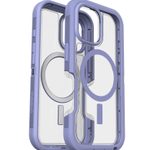 OtterBox Defender XT Clear Apple iPhone 16 Lavender Haze - clear/purple