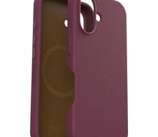 OtterBox Symmetry Cactus Leather Apple iPhone 16 Maroon Bells - red