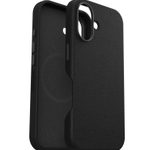 OtterBox Symmetry Cactus Leather Apple iPhone 16 Noir Ash - black