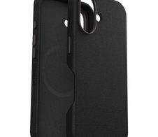 OtterBox Symmetry Cactus Leather Apple iPhone 16 Noir Ash - black