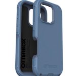 OtterBox Defender MagSafe Apple iPhone 16 Pro Baby Blue Jeans - blue