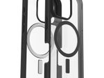 OtterBox React MagSafe Apple iPhone 16 Pro Black Crystal - clear/black
