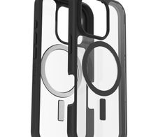 OtterBox React MagSafe Apple iPhone 16 Pro Black Crystal - clear/black