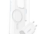 OtterBox KIT Apple iPhone 16 Pro Max (Symmetry Clear MagSafe / Premium Glass / EU USB-C Wall Charger 30W - white)