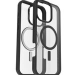 OtterBox React MagSafe Apple iPhone 16 Pro Max Black Crystal - clear/black