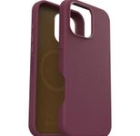 OtterBox Symmetry Cactus Leather Apple iPhone 16 Pro Max Maroon Bells - red