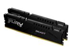 Kingston FURY™ Beast DDR5 Speicher 64GB 6000MT/s CL36 DIMM (2er-Kit) Schwarz EXPO