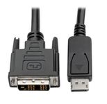 Eaton Tripp Lite Series DisplayPort zu DVI Adapterkabel (DP mit Verriegelungen auf DVI-D Single Link Stecker/Stecker), 3 ft. (0.9 m)