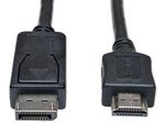 Eaton Tripp Lite Series DisplayPort zu HDMI Adapterkabel (Stecker/Stecker), 10 ft. (3.1 m)
