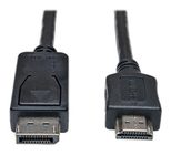 Eaton Tripp Lite Series DisplayPort zu HDMI Adapterkabel (Stecker/Stecker), 10 ft. (3.1 m)