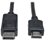 Eaton Tripp Lite Series DisplayPort zu HDMI Adapterkabel (Stecker/Stecker), 15 ft. (4.6 m)