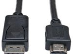 Eaton Tripp Lite Series DisplayPort zu HDMI Adapterkabel (Stecker/Stecker), 20 ft. (6.1 m)