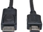 Eaton Tripp Lite Series DisplayPort zu HDMI Adapterkabel (Stecker/Stecker), 25 ft. (7.6 m)