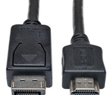 Eaton Tripp Lite Series DisplayPort zu HDMI Adapterkabel (Stecker/Stecker), 6 ft. (1.8 m)