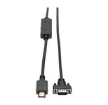 Eaton Tripp Lite Series HDMI zu VGA Active Adapterkabel (HDMI auf Niedrigprofil HD15 Stecker/Stecker), 10 ft. (3.1 m)