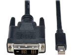 Eaton Tripp Lite Series Mini DisplayPort 1.2 zu DVI Adapterkabel (Stecker/Stecker), 1080p, 6 ft. (1.8 m)