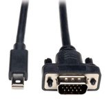 Eaton Tripp Lite Series Mini DisplayPort 1.2 zu VGA Active Adapterkabel (Stecker/Stecker), 10 ft. (3.1 m)