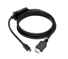 Eaton Tripp Lite Series Mini DisplayPort zu HDMI Active Adapterkabel (Stecker/Stecker), 1080p, 6 ft. (1.8 m)