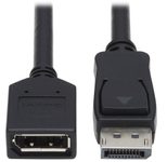 Eaton Tripp Lite Series DisplayPort Verlängerung Kabel mit Latch, 4K @ 60 Hz, HDCP 2.2 (M/F), 6 ft. (1.83 m)