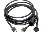 Eaton Tripp Lite Series High-Speed HDMI Kabel (Stecker/Stecker) - 4K 60 Hz, HDR, Industrial, IP68, Hooded Verbinder, Schwarz, 12 ft. (3.66 m)