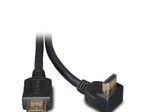 Eaton Tripp Lite Series High-Speed HDMI Kabel mit 1 Right-Angle Verbinder, Digital Video mit Audio (Stecker/Stecker), 6 ft. (1.83 m)