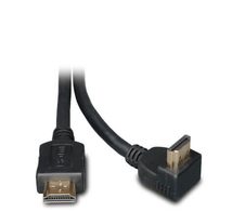 Eaton Tripp Lite Series High-Speed HDMI Kabel mit 1 Right-Angle Verbinder, Digital Video mit Audio (Stecker/Stecker), 6 ft. (1.83 m)