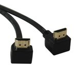Eaton Tripp Lite Series High-Speed HDMI Kabel mit 2 Right-Angle Verbinder, Digital Video mit Audio (Stecker/Stecker), 6 ft. (1.83 m)