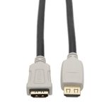 Eaton Tripp Lite Series High-Speed HDMI Verlängerung Kabel (M/F) - 4K 60 Hz, HDR, 4:4:4, Greifverbinder, 10 ft. (3.05 m)