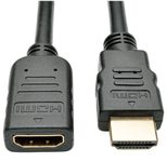 Eaton Tripp Lite Series High-Speed HDMI Verlängerung Kabel mit Ethernet and Digital Video mit Audio, Ultra HD 4K (M/F), 6 ft. (1.83 m)