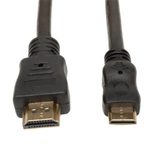 Eaton Tripp Lite Series High-Speed HDMI zu Mini HDMI Kabel mit Ethernet (Stecker/Stecker), 10 ft. (3.05 m)