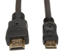 Eaton Tripp Lite Series High-Speed HDMI zu Mini HDMI Kabel mit Ethernet (Stecker/Stecker), 10 ft. (3.05 m)