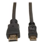 Eaton Tripp Lite Series High-Speed HDMI zu Mini HDMI Kabel mit Ethernet (Stecker/Stecker), 6 ft. (1.83 m)