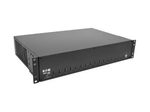 Eaton Tripp Lite Series 16-Port USB Ladestation mit Synchronisierungsfunktion, 230 V, 5 V 40 A (200 W) USB-Ladegerät-Ausgang, 2-HE-Rack-Montage
