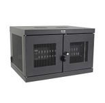 Eaton Tripp Lite Series Locking Cell Phone Ladestation für 32 Geräte – USB, mit Sync für Smartphones Schuko CEE7 bis C13 Stecker