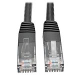 Eaton Tripp Lite Series Cat6 Gigabit Molded (UTP) Ethernet Kabel (RJ45 Stecker/Stecker), Schwarz, 3 ft. (0.91 m)