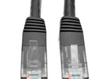 Eaton Tripp Lite Series Cat6 Gigabit Molded (UTP) Ethernet Kabel (RJ45 Stecker/Stecker), Schwarz, 6 ft. (1.83 m)